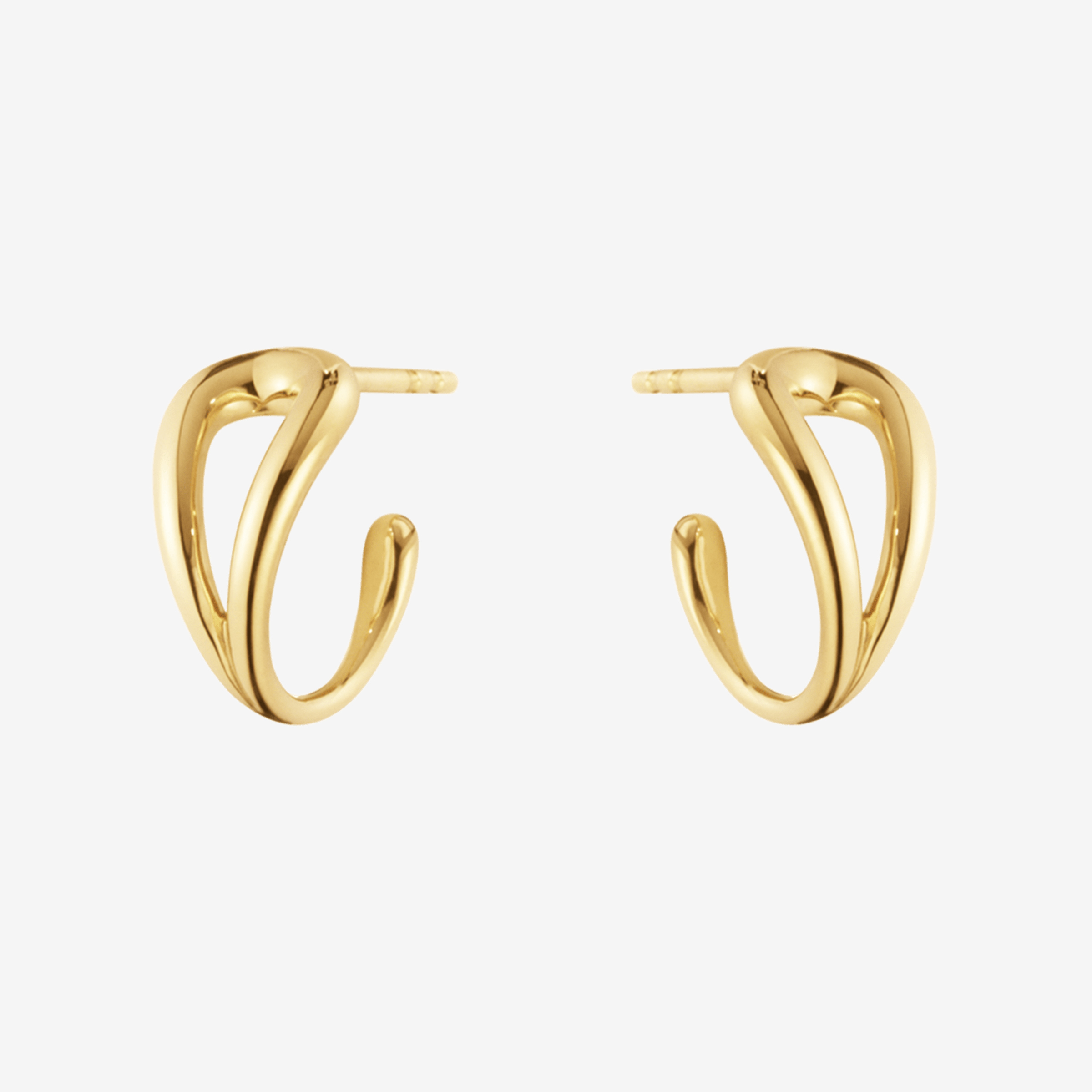 Georg Jensen Mercy earhoops - 18k gold